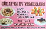 Gülayın Ev Yemekleri  - Niğde